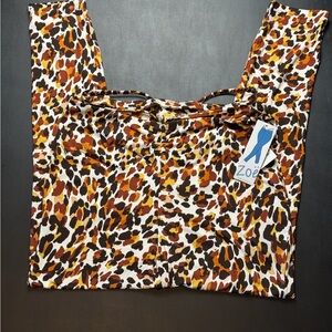 Zoe + Phoebe Animal Print Leggings BNWT